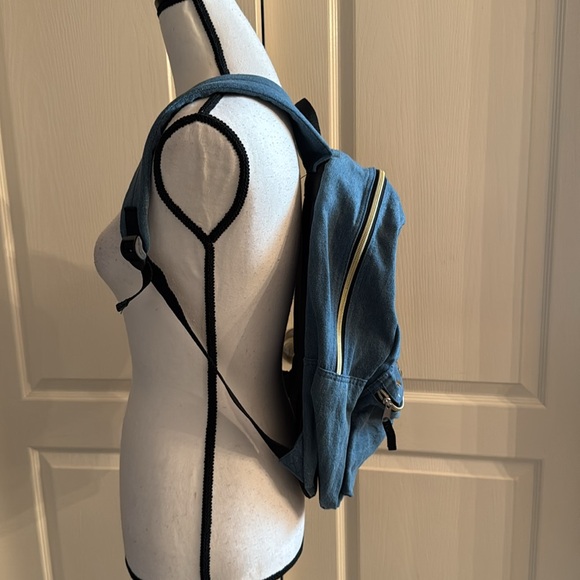 AC ⚡️DC Denim Backpack - Picture 4 of 12